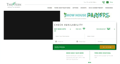 Desktop Screenshot of fernhotels.com